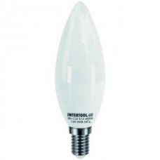Світлодіодна лампа LED 3Вт, E14, 220В, INTERTOOL LL-01051